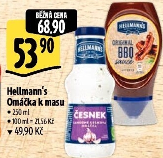 Omáčky k masu Hellmann'