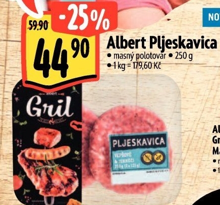 Pljeskavica Albert Gril