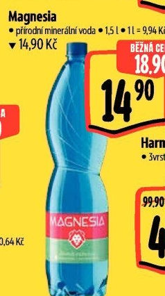 Přírodní voda Magnesia