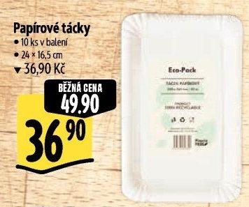 Tácky papírové
