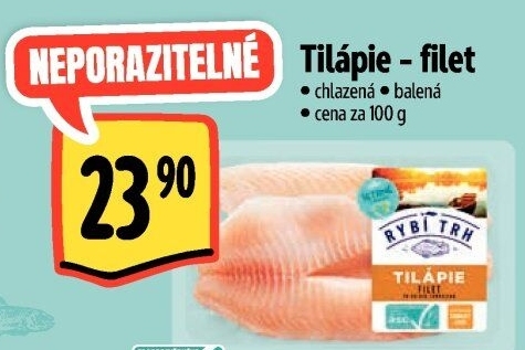 Tilápie nilská filety Albert