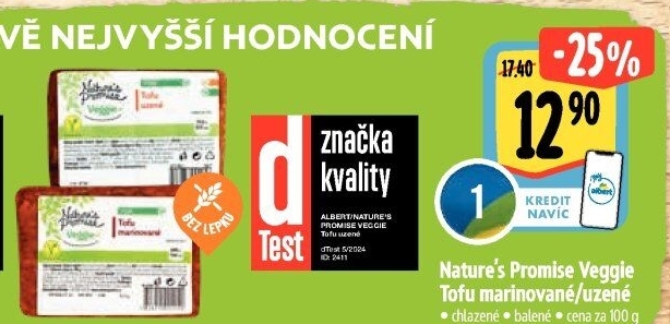 Tofu marinované Nature'