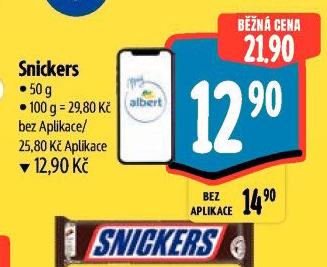 Tyčinka Snickers