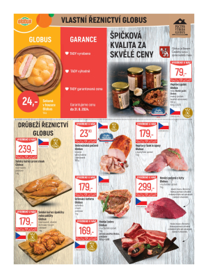 akční leták Globus 17.7.2024-23.7.2024