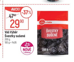 Váš výběr Švestky sušené