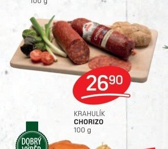 KRAHULÍK CHORIZO 100 g
