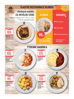 akční leták Globus 17.7.2024-23.7.2024