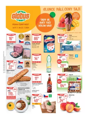 akční leták Globus 17.7.2024-23.7.2024