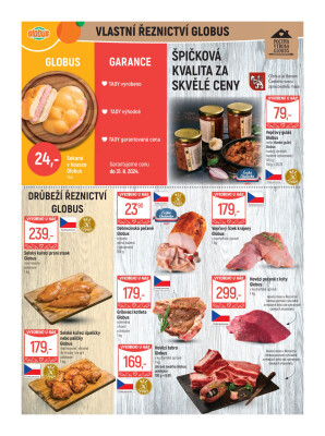 akční leták Globus 17.7.2024-23.7.2024