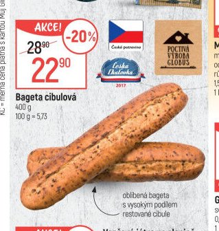 Bageta cibulová