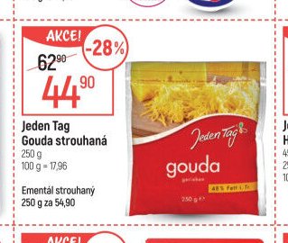 Jeden Tag Gouda strouhaná