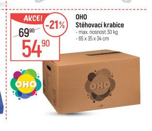 OHO Stěhovací krabice