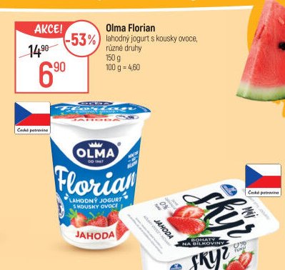 Olma Florian lahodný jogurt