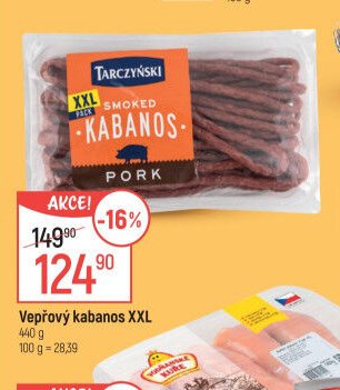 Tarczyński Vepřový kabanos XXL