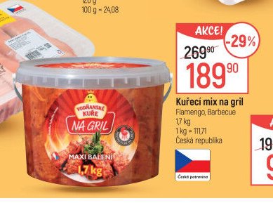 Kuřecí mix na gril