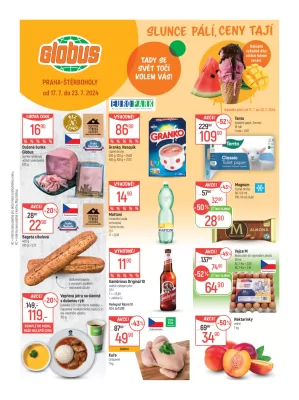 akční leták Globus 17.7.2024-23.7.2024