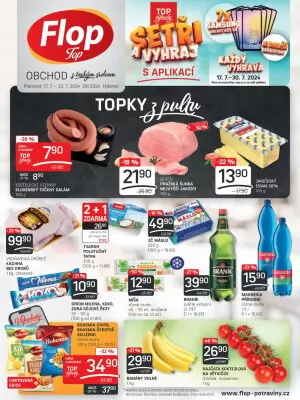 akční leták FLOP TOP 17.7.2024-23.7.2024
