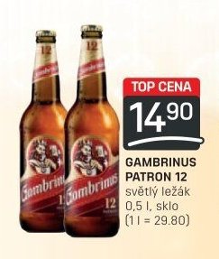 Gambrinus Patron 12 0,5 l