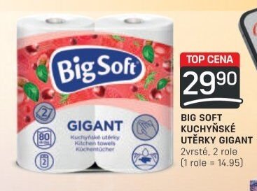 Big Soft kuchyňské utěrky Gigant