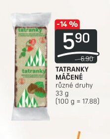 Tatranky máčené