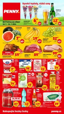 akční leták Penny Market 18.7.2024-24.7.2024