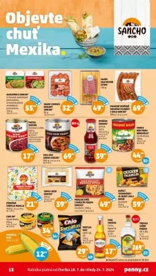 akční leták Penny Market 18.7.2024-24.7.2024