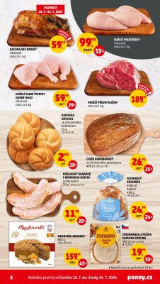 akční leták Penny Market 18.7.2024-24.7.2024