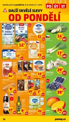 akční leták Penny Market 18.7.2024-24.7.2024