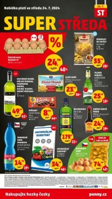 akční leták Penny Market 18.7.2024-24.7.2024