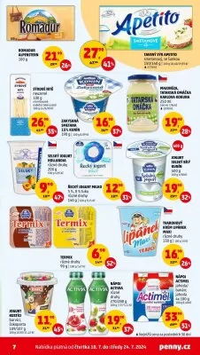 akční leták Penny Market 18.7.2024-24.7.2024