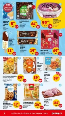 akční leták Penny Market 18.7.2024-24.7.2024