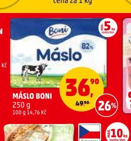 Máslo Boni