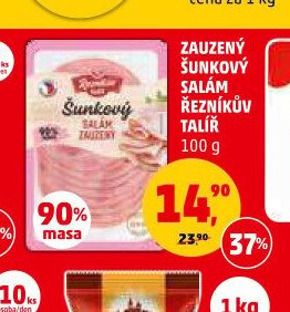 Šunkový salám řezníkův talíř