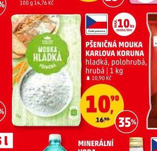 Pšeničná mouka Karlova koruna