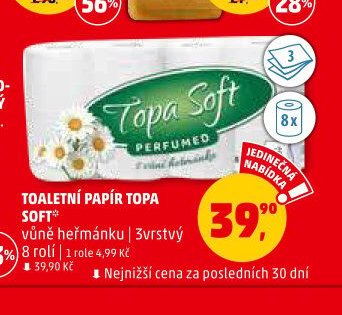 Toaletní papír Topa Soft