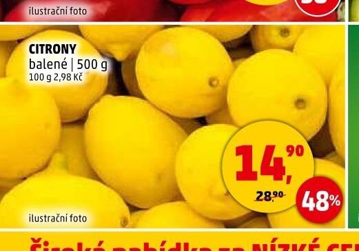 CITRONY balené 500 g