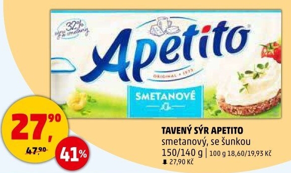 Sýr tavený Apetito