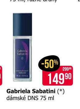 Gabriela Sabatini (*) dámské DNS 75 ml