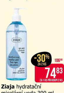 Micelární voda Ziaja