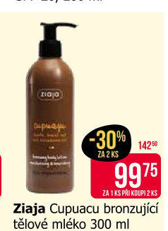 Mléko samoopalovací Ziaja