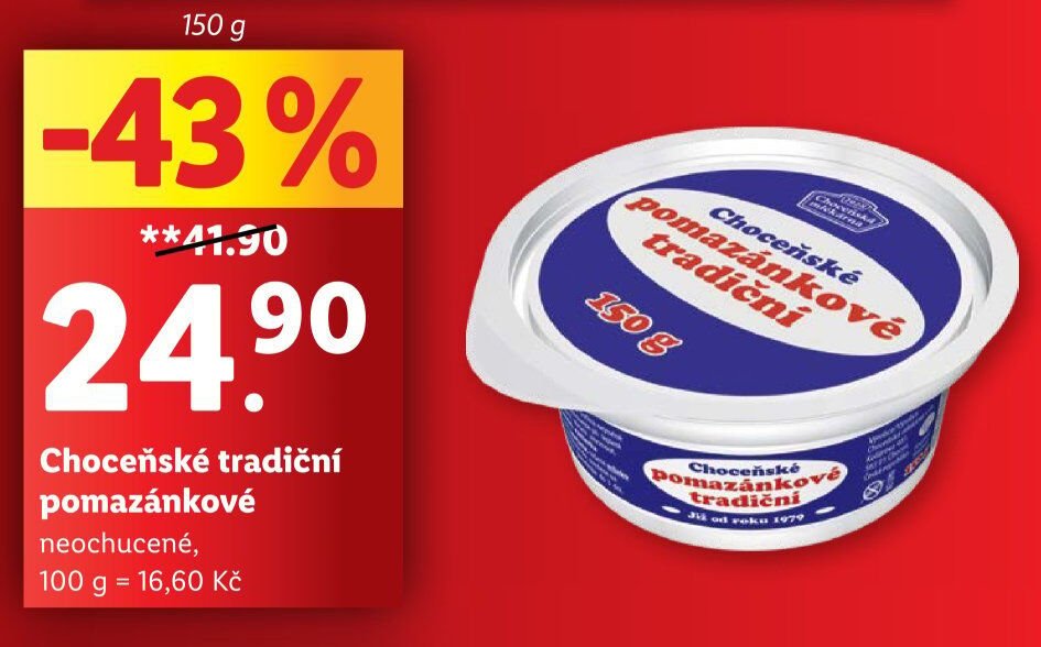 Choceňské tradiční pomazánkové