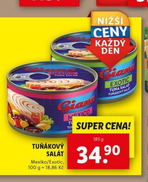 Tuňákový salát Giana