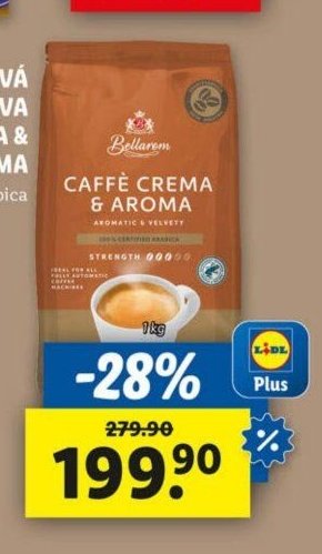 Zrnková káva Crema & Aroma