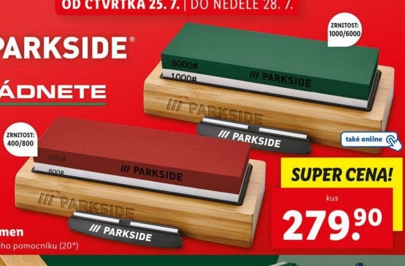 Parkside Brusný kámen