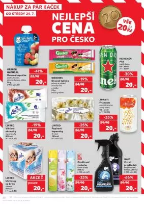 akční leták Kaufland 24.7.2024-30.7.2024