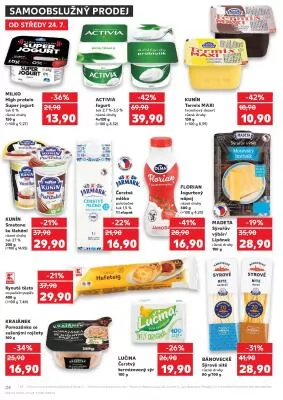 akční leták Kaufland 24.7.2024-30.7.2024