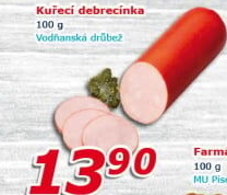 Debrecínka kuřecí Vodňanské kuře