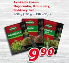 Koření Majoránka Avokádo