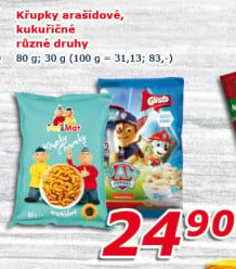 Kukuřičné křupky Gusto