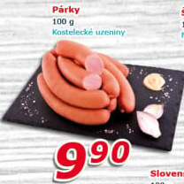 Párky Kostelecké uzeniny
